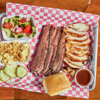 2 or 3 meats with 2 Sides